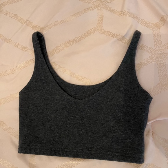 Brandy Melville Charcoal Tank Top - Picture 2 of 2